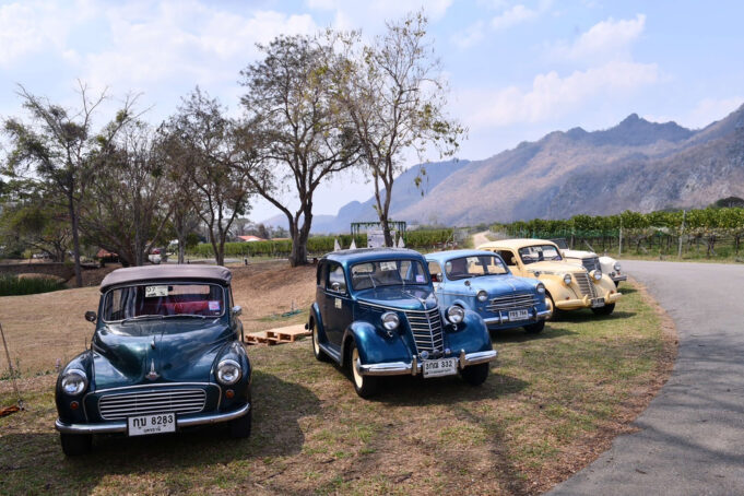 🚗✨ คาราวานรถโบราณสุดคลาสสิก ร่วมฉลองเทศกาลเก็บองุ่น GranMonte Sparkling Harvest Festival 2025 🍇🍷