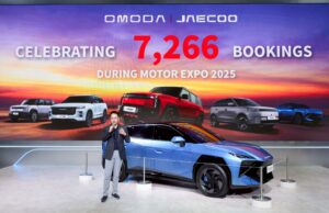 OMODA & JAECOO คว้าอันดับ Top 2 แบรนด์รถไฟฟ้าและ Top 3 แบรนด์ยอดจองสูงสุดช่วงระหว่างงานมหกรรมยานยนต์ ครั้งที่ 42