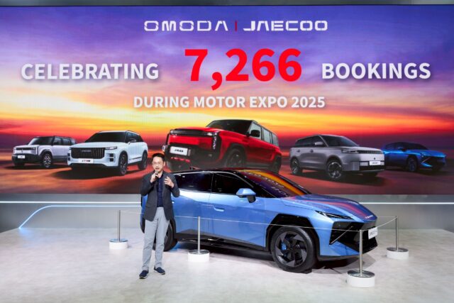 JAECOO is celebrating 7,266 bookings during the Motor Expo 2025