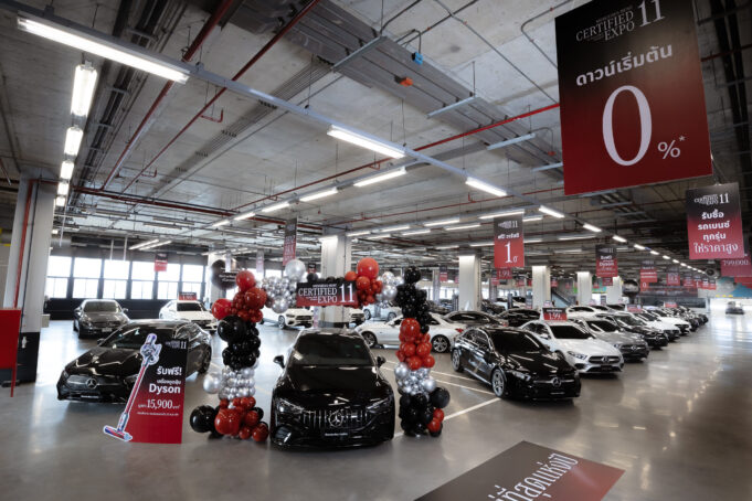 Benz BKK Bangna จัดใหญ่!!! ขยายพื้นที่พร้อมเปิดโซนชั้น 7 ครั้งแรก โชว์ Mercedes-Benz Certified กว่า 120 คัน ในงาน EXPO ครั้งที่ 11