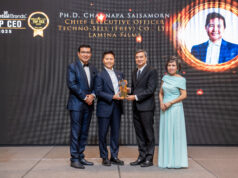 ถอดรหัสวิสัยทัศน์ “จันทร์นภา สายสมร” คีย์วูแมนแห่ง Lamina ผงาดคว้ารางวัลสุดยอดผู้นำ Thailand TOP CEO 2025!