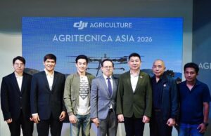 พลิกโฉมเกษตรกรไทยยุค 5G! DJI ปล่อยของหนัก เปิดตัวโดรนยักษ์ Agras T55 & T100 แบตฯ คู่ ลุยงานสวนสเกลใหญ่ โหดสลัดประหยัดแรง!