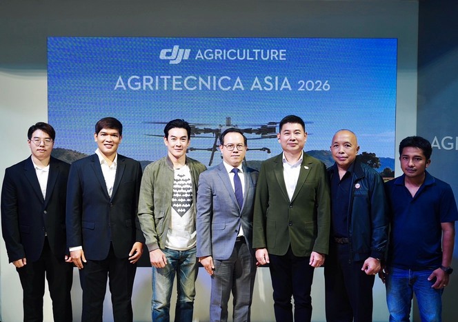 พลิกโฉมเกษตรกรไทยยุค 5G! DJI ปล่อยของหนัก เปิดตัวโดรนยักษ์ Agras T55 & T100 แบตฯ คู่ ลุยงานสวนสเกลใหญ่ โหดสลัดประหยัดแรง!