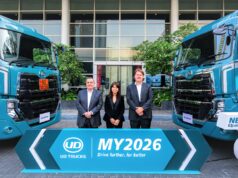 ทะลุวิกฤตต้นทุนพลังงาน! UD Trucks เปิดตัว Quester MY2026 ชูเครื่อง 8 ลิตร เกียร์ ESCOT รองรับ B30… เกมรุกที่พลิกโฉมโลจิสติกส์ไทย