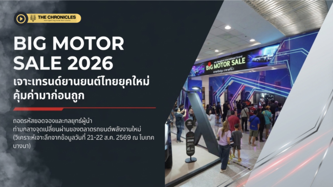 BIG MOTOR SALE 2026 เปิดฉากคึกคัก! OMODA JAECOO นำโด่ง 735 คันใน 2 วันแรก สะท้อนเทรนด์ผู้บริโภคไทยยุค “คุ้มค่ามาก่อนถูก”
